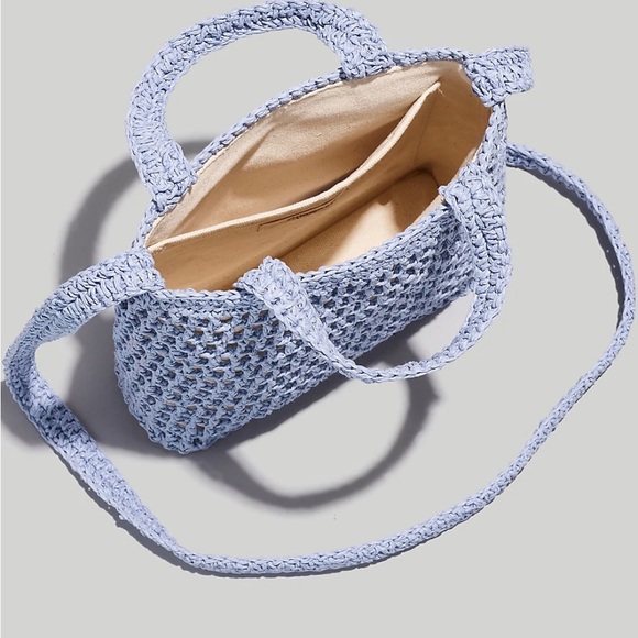 Madewell - the small transport crossbody: straw edition - Picture 2 of 2